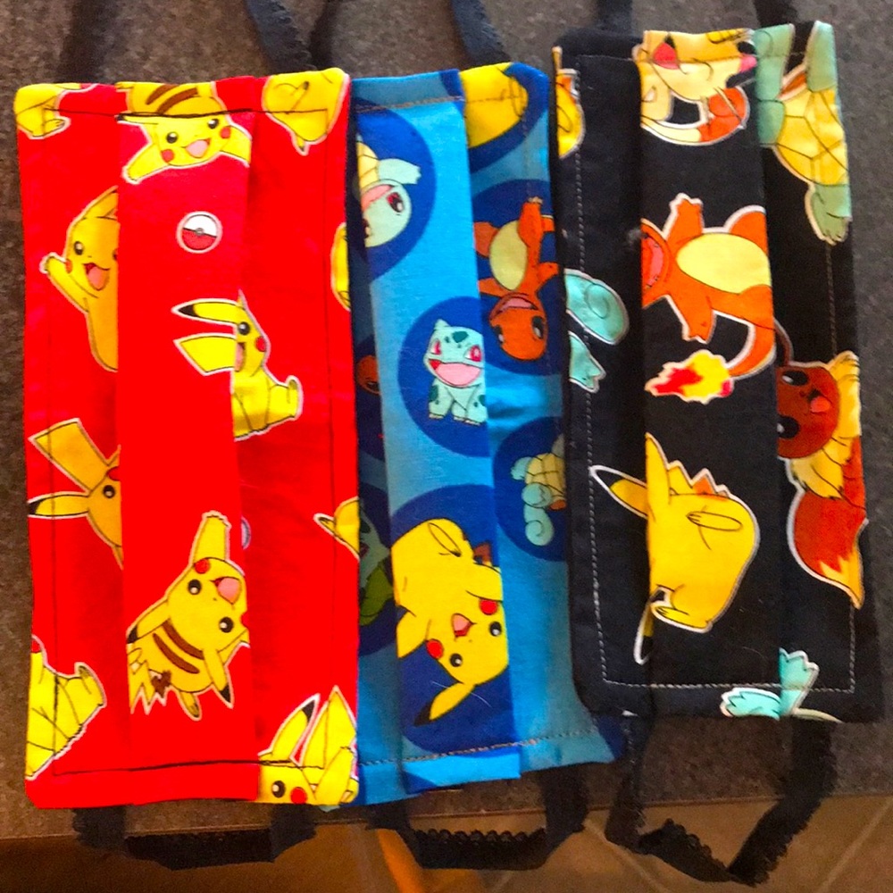 3 Pokémon masks